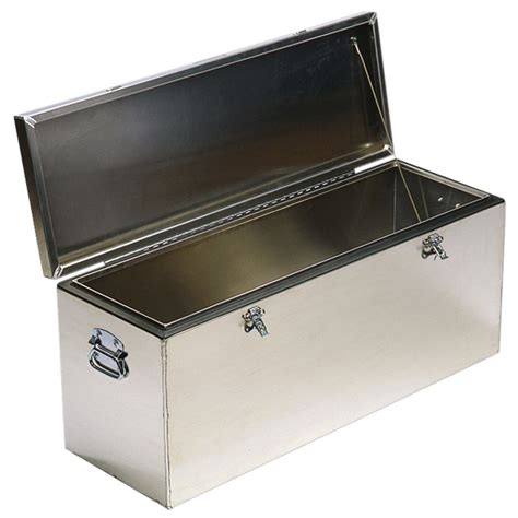 large stainless steel boxes with lids|small steel box with lid.